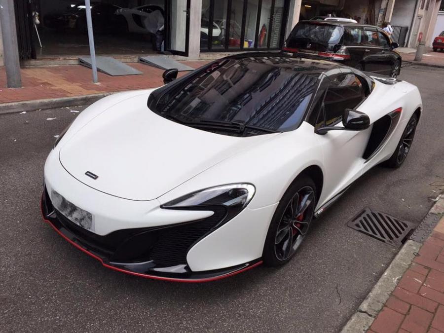 McLaren 650S Spyder Matte White by Impressive Wrap '2016